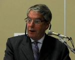 Sept. 19, 2014: Human rights advocate Dennis Edney, QC, speaking in Winnipeg on the case of Omar Khadr. Photo: Paul S. Graham
